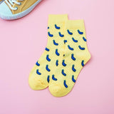 Street Tide Couple Cotton Socks Fruit Vegetables Series Pattern Pencil Beard Tomato Funny Harajuku Streetwear Happy Socks Women