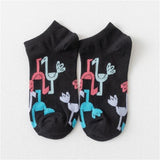 Women Cotton Socks Low-top Shallow Mouth Short Socks Cute Funny Fruit Couple Boat Socks Street Harajuku Trend Skateboard Socks