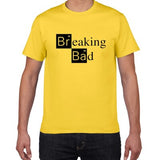 2019 new Breaking Bad summer T Shirts Men cotton Hip Hop heisenberg Tops Tee  street wear large size tshirt men Casual T-shirt