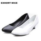 2019 Super High Women Shoes Pointed Toe Pumps   Dress High Heels Boat Wedding Shoes Zapatos Mujer Matte Low-heeled